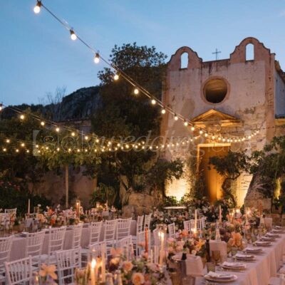 Strings Lights Wedding Sicily
